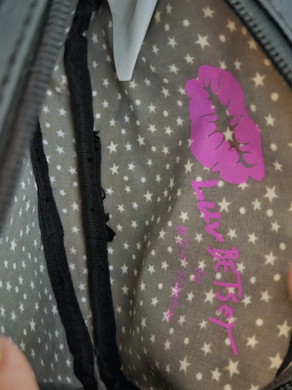 Luv Betsey Johnson Cheetah Rose Floral Crossbody Bag Like New